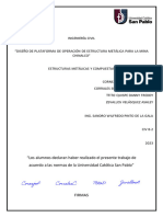 TRABAJO FINAL – ESTRUCTURAS METALICAS Y COMPUESTAS