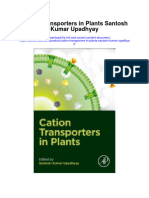 Cation Transporters in Plants Santosh Kumar Upadhyay Full Chapter