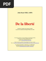 J.S MILL de la liberté