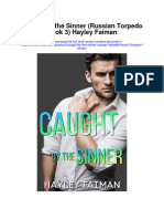 Caught by The Sinner Russian Torpedo Book 3 Hayley Faiman Full Chapter