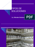 Tipos de Soluciones