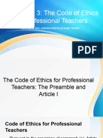 Chapter 3 The Teaching Profession