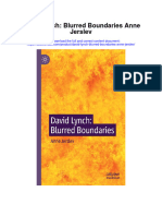 Download David Lynch Blurred Boundaries Anne Jerslev full chapter