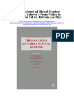 The Handbook of Global Shadow Banking Volume I From Policy To Regulation 1St Ed Edition Luc Nijs Full Chapter