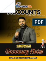 SAMPURN Accounts Summary Notes