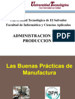 Buenas Practicas de Manufactura