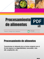 02 UNIDAD 1 Procesamiento de Alimentos (2024) 1 Energia Mecanica y Calorica