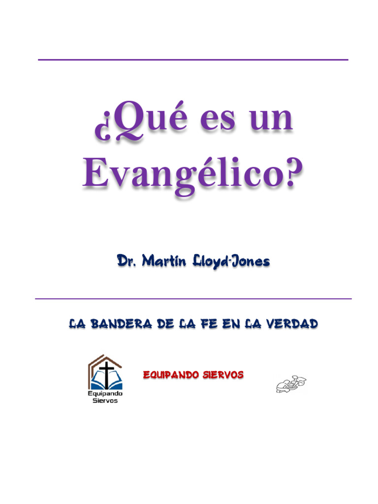 ¿Qué es un Evangélico? PDF protestantismo