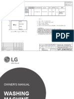 Washing machine manual