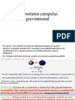 Lectia 2. Intesittea Camplui Gravitational