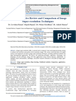 A Comprehensive Review and Comparison of Image Super-resolution Techniques