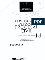 Cc3b3digo Procesal Civil Comentado Tomo III