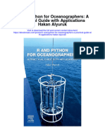 Download R And Python For Oceanographers A Practical Guide With Applications Hakan Alyuruk all chapter