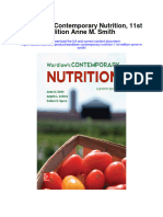Download Wardlaws Contemporary Nutrition 11St Edition Anne M Smith all chapter
