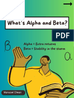 Simplified Understanding of Alpha and Beta