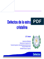 Defectos en Sólidos