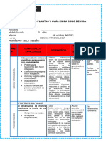 1 SESIONCOMO SON LAS PLANTAS Y CUAL ES SU CICLO DE VIDA