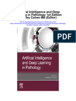 Artificial Intelligence and Deep Learning in Pathology 1St Edition Stanley Cohen MD Editor Full Chapter