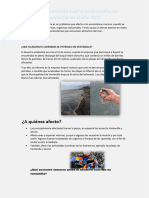 La Contaminación Marina en Le Distrito de Ventanilla en El Año 2022 (UCV)