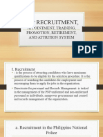 Pnp Recruitment, Appointment, Training, Promotion Marvi