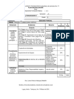 Plan de Evaluación Segundo Parcial 2024