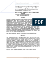 Analisis Perbandingan Keakuratan Memprediksi Financial Distress Dengan Menggunakan Model Grover, Springate, Dan Altman Z-Score Pada Perusahaan Pertambangan Yang Terdaftar Di Bursa Efek Indonesia Pada Tahun 2013-2017