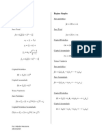 Formulário de Matemática Financeira