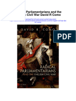 Download Radical Parliamentarians And The English Civil War David R Como all chapter