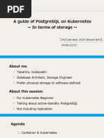 A Guide of PostgreSQL On Kubernetes