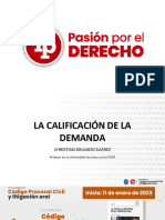 La Calificación de La Demanda PDF Gratis