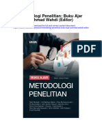 Download Metodologi Penelitian Buku Ajar Achmad Wahdi Editor full chapter