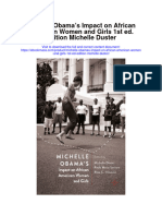 Michelle Obamas Impact On African American Women and Girls 1St Ed Edition Michelle Duster Full Chapter