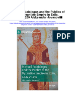 Download Michael Palaiologos And The Publics Of The Byzantine Empire In Exile C 1223 1259 Aleksandar Jovanovic full chapter