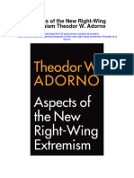 Download Aspects Of The New Right Wing Extremism Theodor W Adorno full chapter