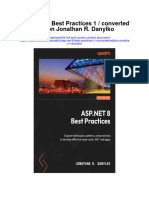 Asp Net 8 Best Practices 1 Converted Edition Jonathan R Danylko Full Chapter