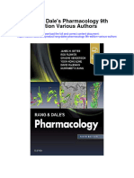 Rang Dales Pharmacology 9Th Edition Various Authors All Chapter
