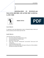 Modul DCG30092 Topic 1 Introduction To Land Administration and NLC