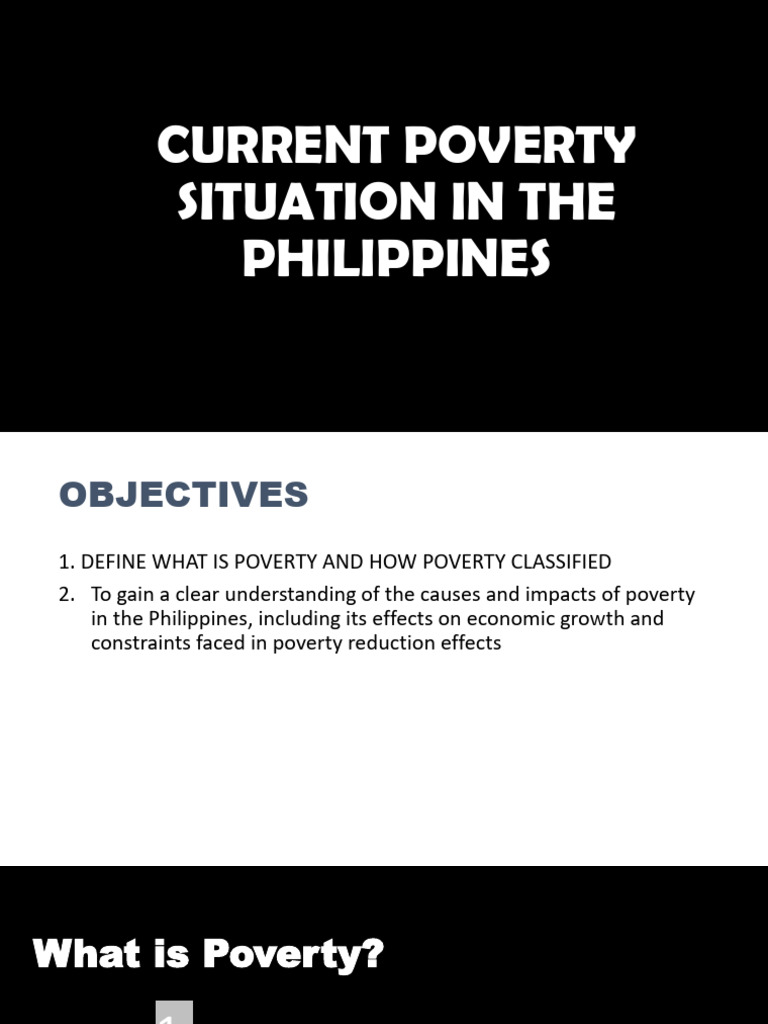 Poverty Analysis in the Philippines | PDF | Poverty | Poverty ...