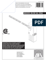 Moovi 30.50 Ul - 120v - Boom Barrier