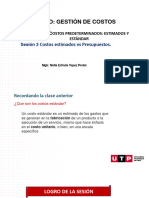 S02 - s1 Costos Estimados Vs Presupuestos