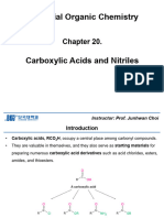 Chapter 20. Carboxylic Acids and Nitriles