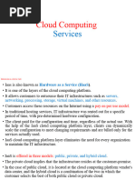 Cloud Computing Services IAAS, PAAS, SAAS and Virtualization