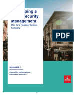 Developing A Cybersecurity Management Plan