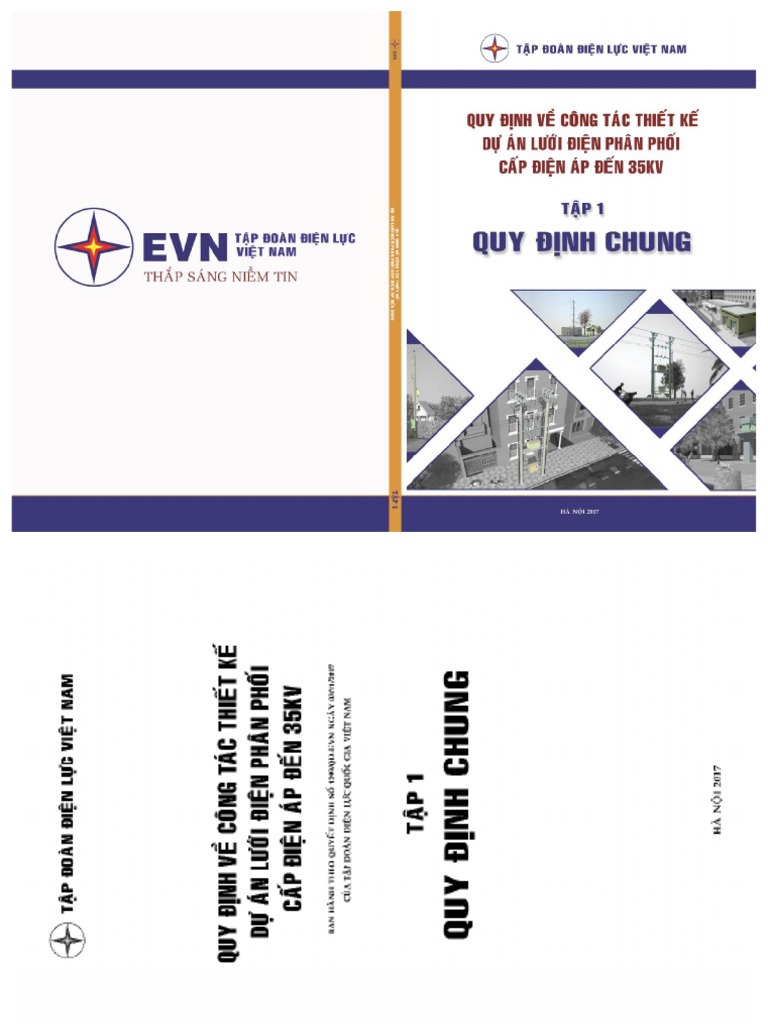Ebook quy dinh ve cong tac thiet ke du an luoi dien phan phoi cap dien