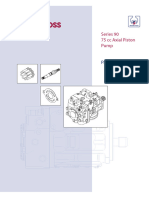 Danfoss Series 90 75 cc Axial Piston Pump Parts Manual