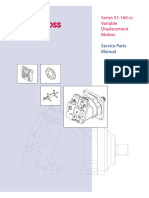 Danfoss Series 51:160cc Variable Displacement Motors Parts and Service Manual