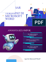 Kelompok 9 - Menu Bar Microsoft Word