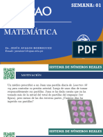 Matemática: Dr. Jesús Avalos Rodriguez Email: Javalosr1@upao - Edu.pe