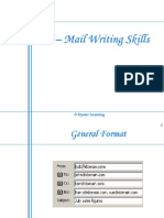 E-Mail Writing Skills - Ver6