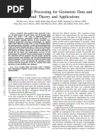 2008 - Graph Signal Processing For Geometric Data and Beyond